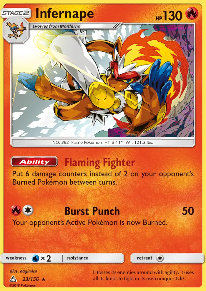 Card image of Infernape