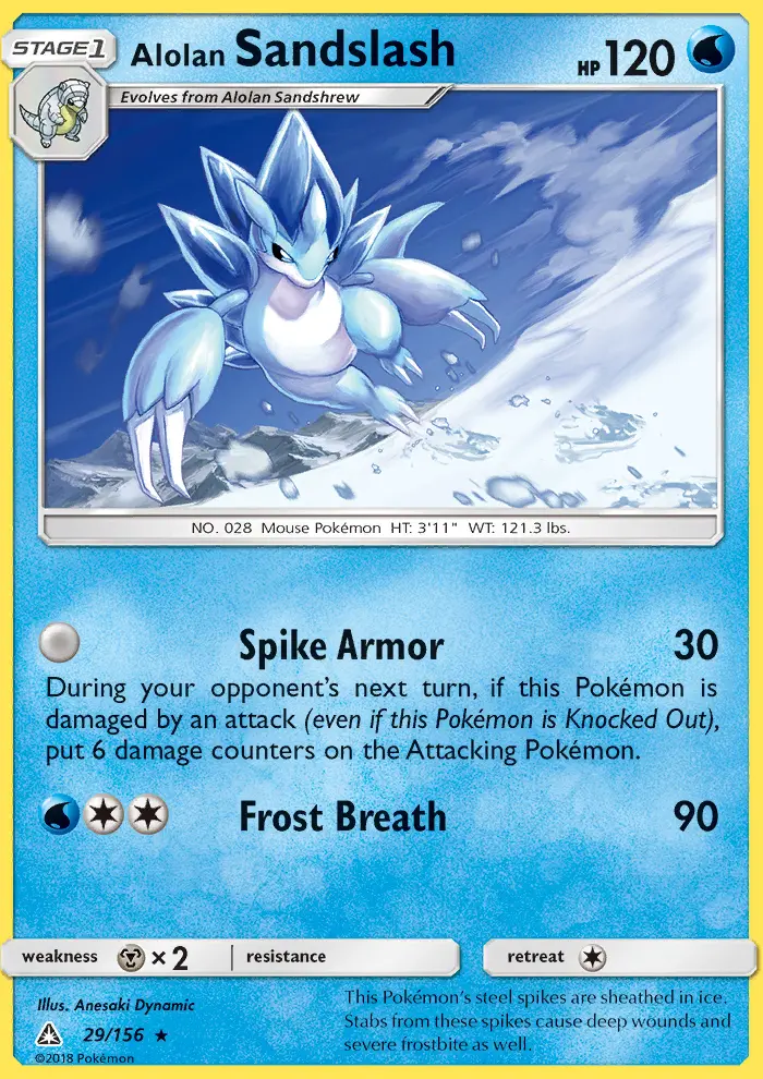 Card image of Alolan Sandslash