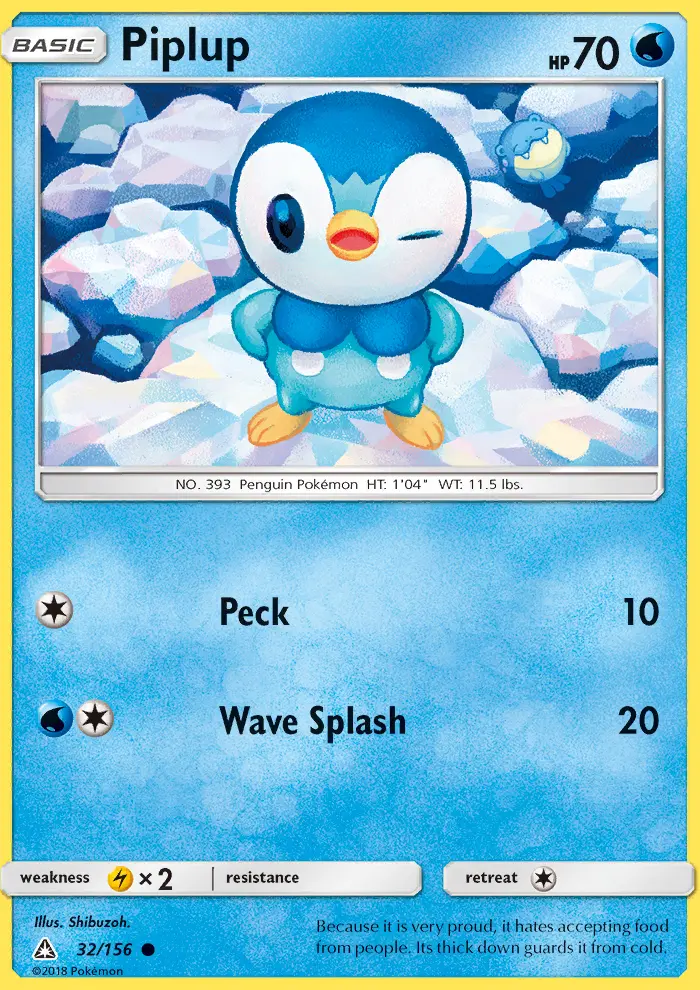 Card image of Piplup