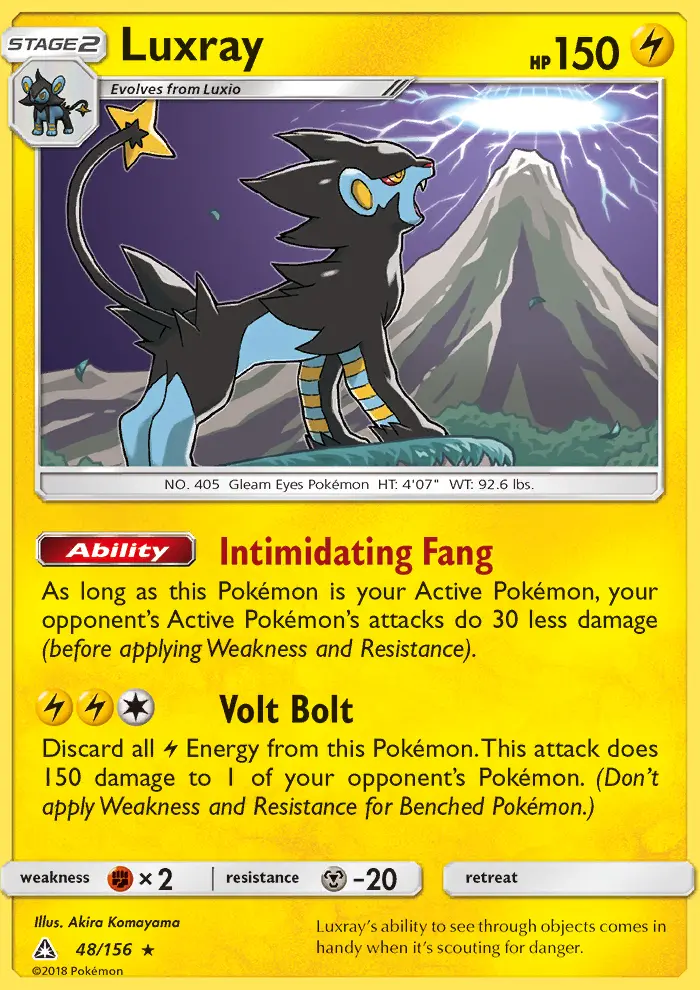 Card image of Luxray