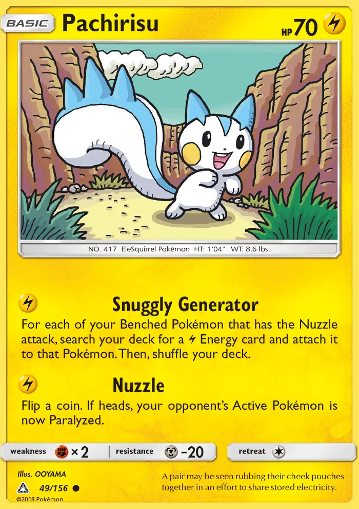 Card image of Pachirisu