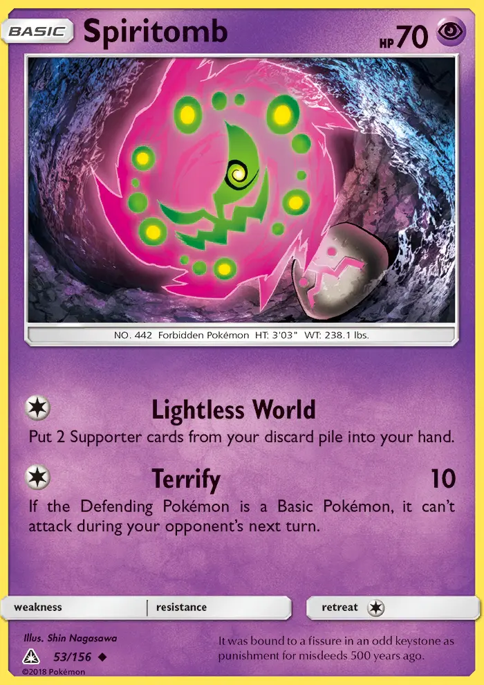 Card image of Spiritomb