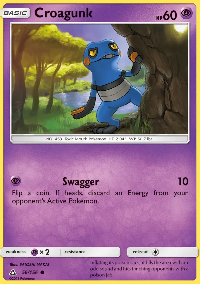 Card image of Croagunk