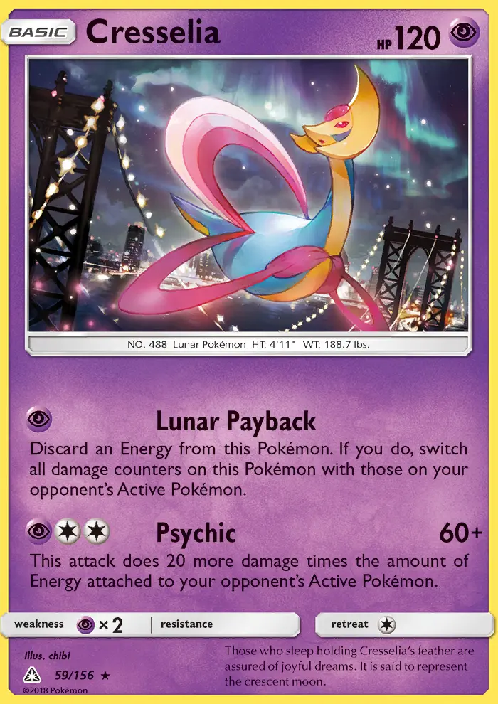 Card image of Cresselia