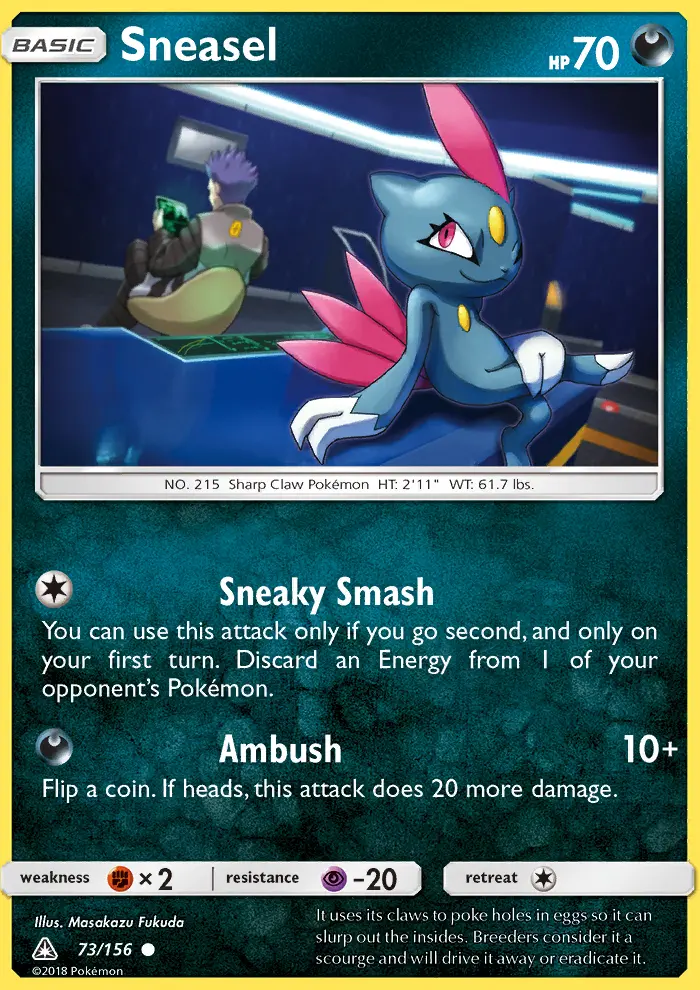 Card image of Sneasel