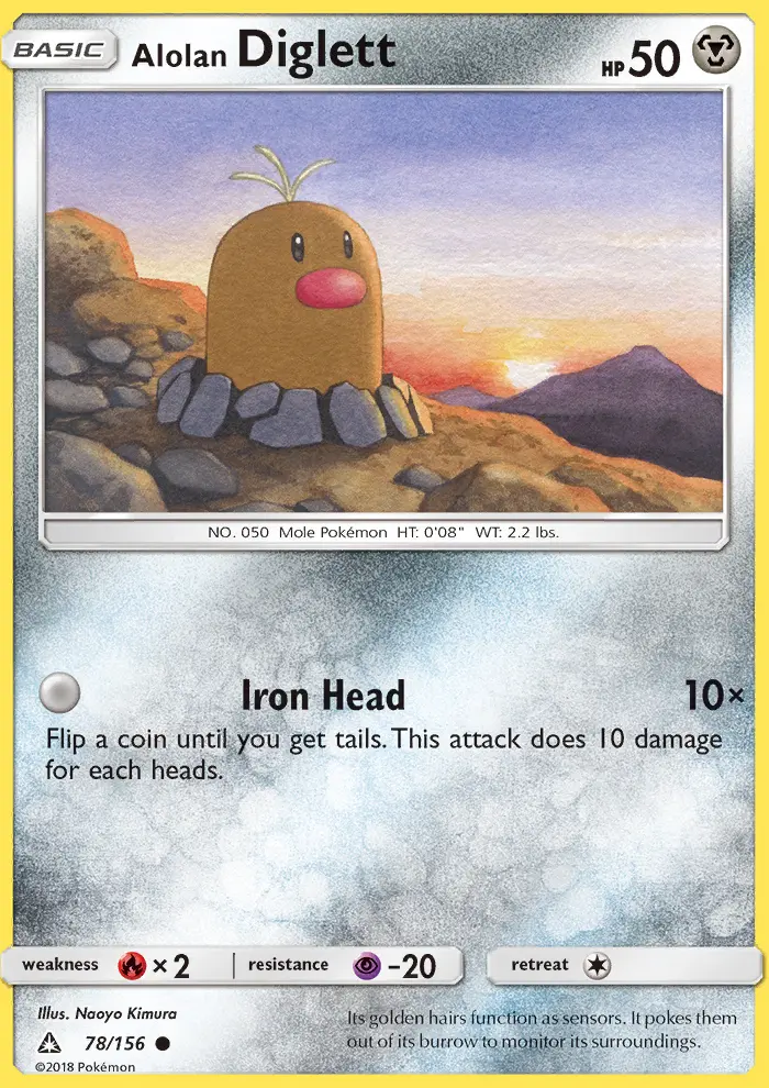 Card image of Alolan Diglett