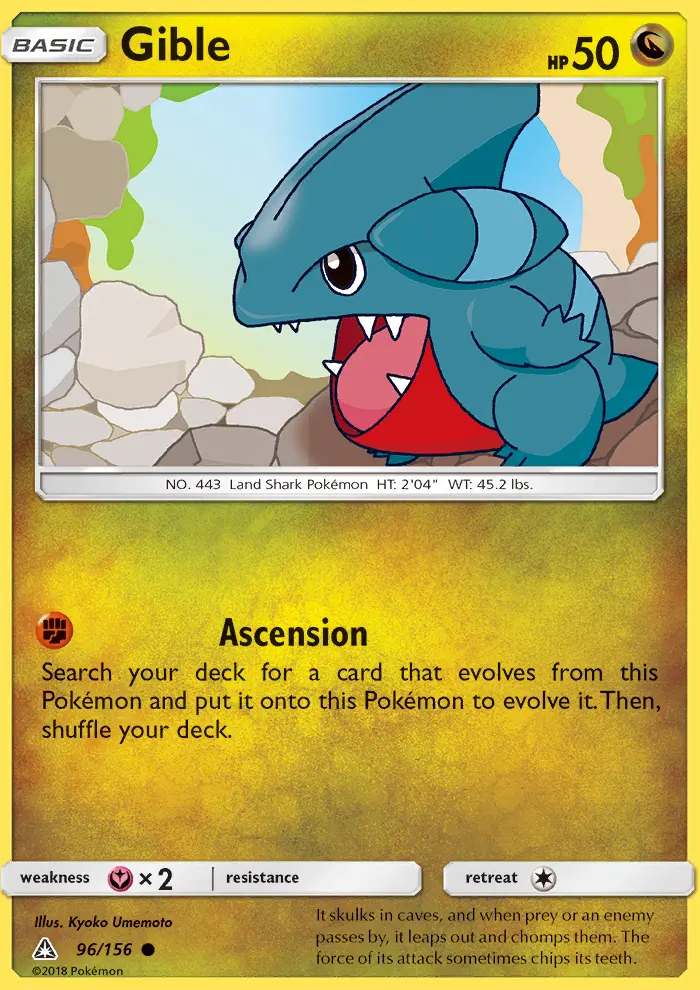 Card image of Gible