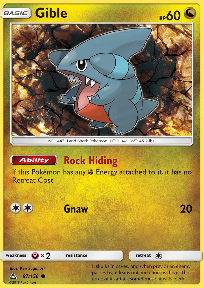Card image of Gible