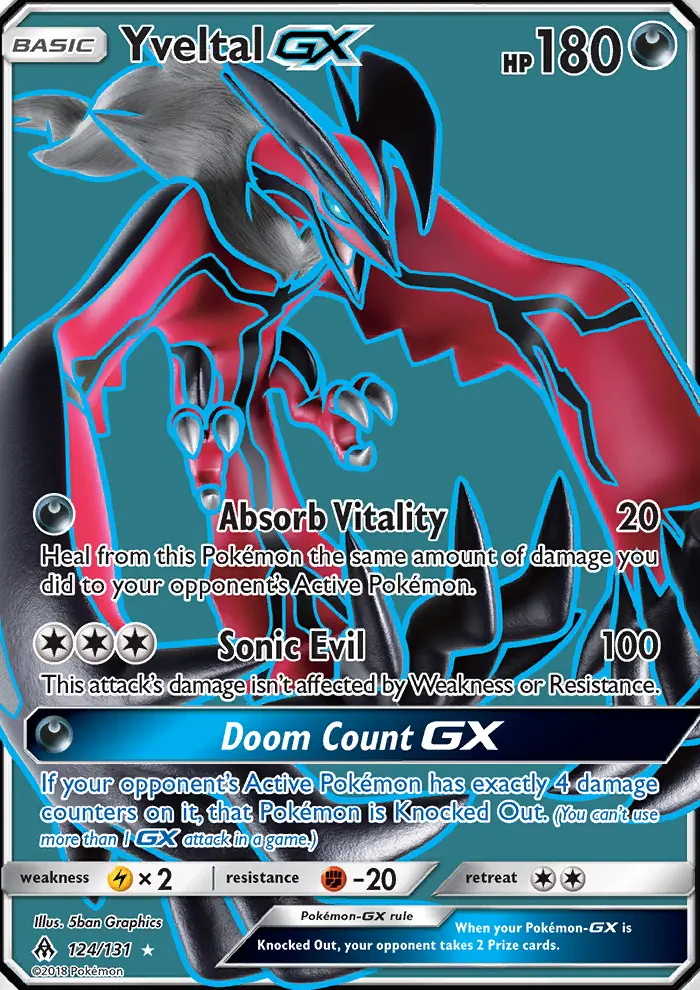 Card image of Yveltal GX