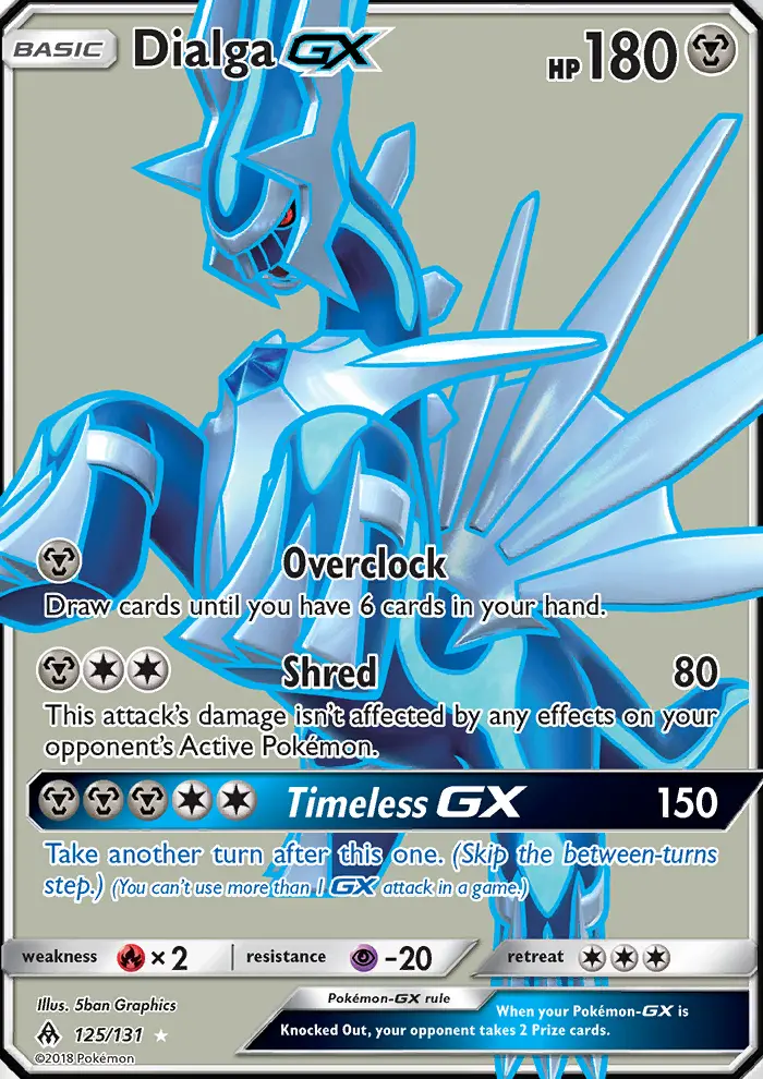 Card image of Dialga GX