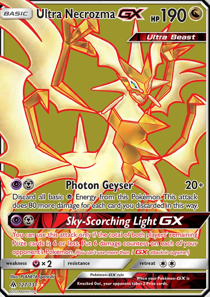 Card image of Ultra Necrozma GX