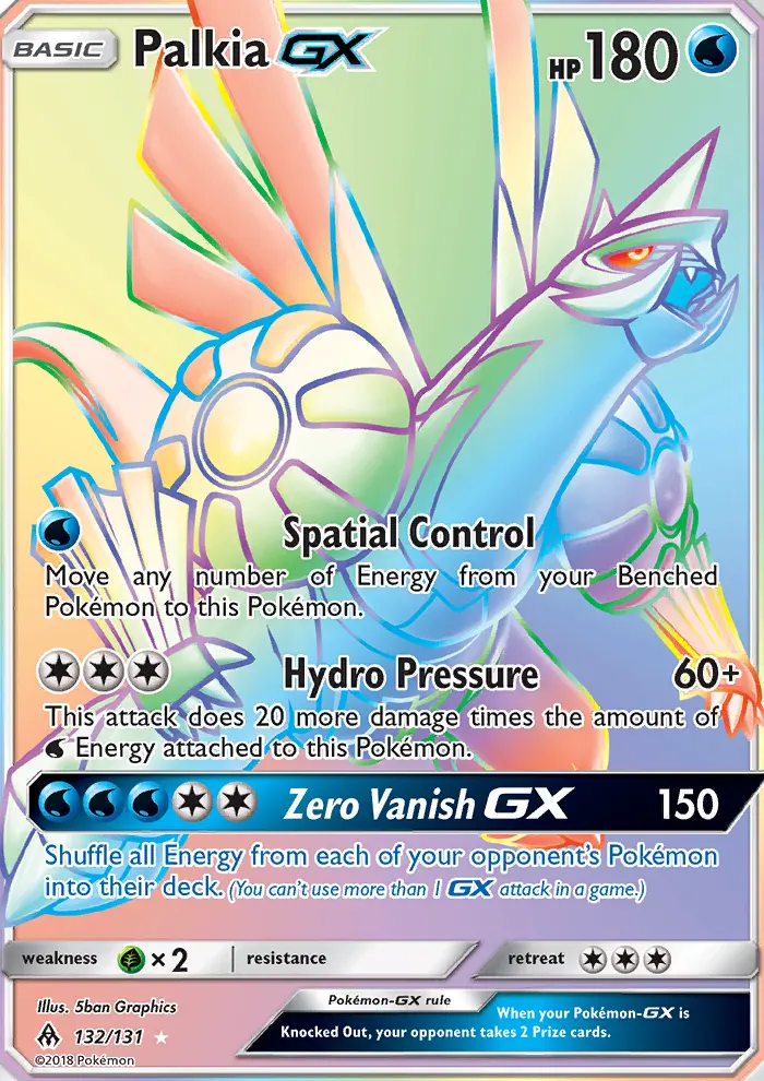 Card image of Palkia GX