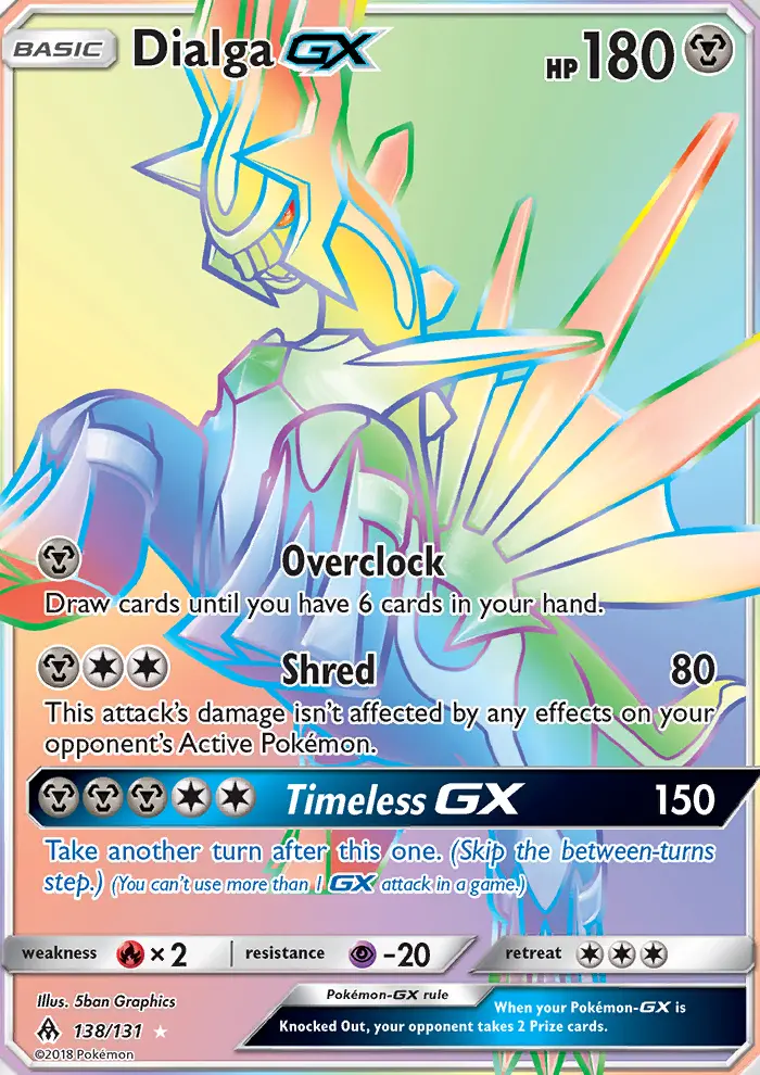 Card image of Dialga GX