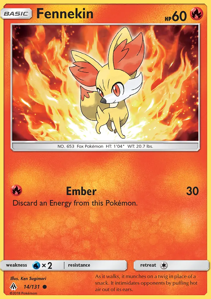 Card image of Fennekin