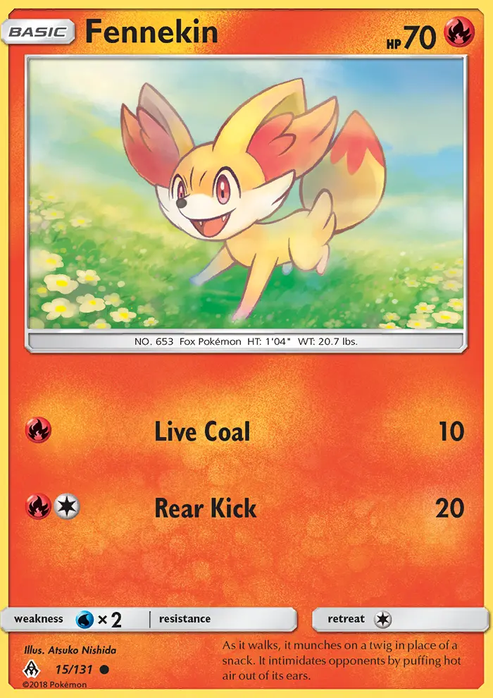 Card image of Fennekin