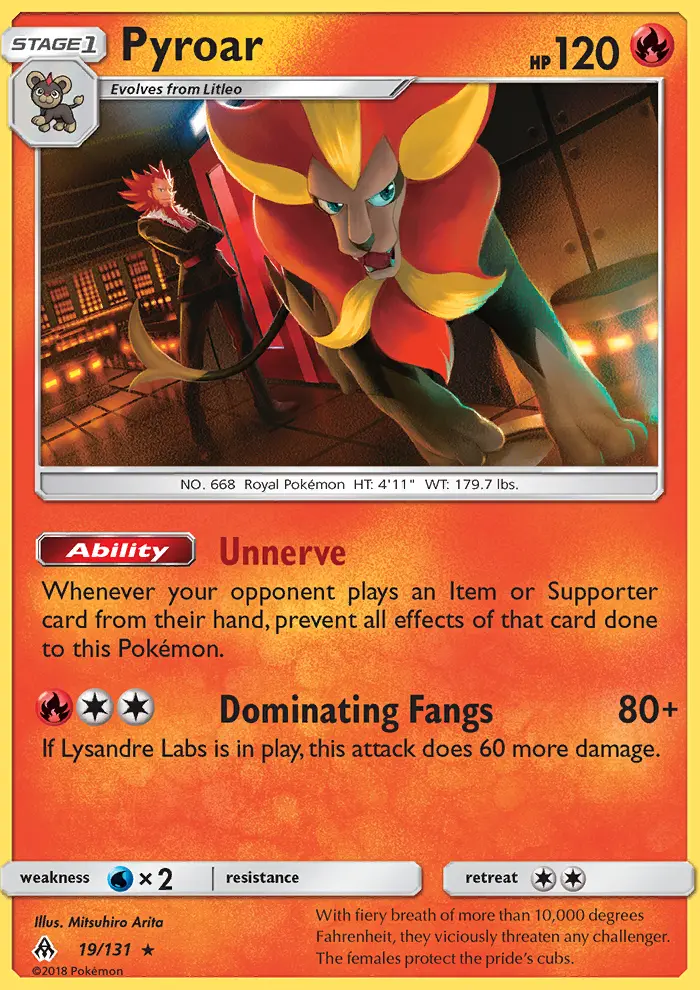 Card image of Pyroar