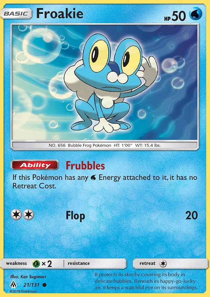 Card image of Froakie