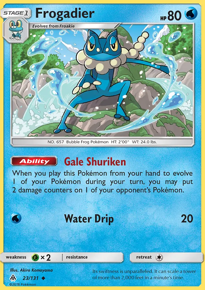 Card image of Frogadier