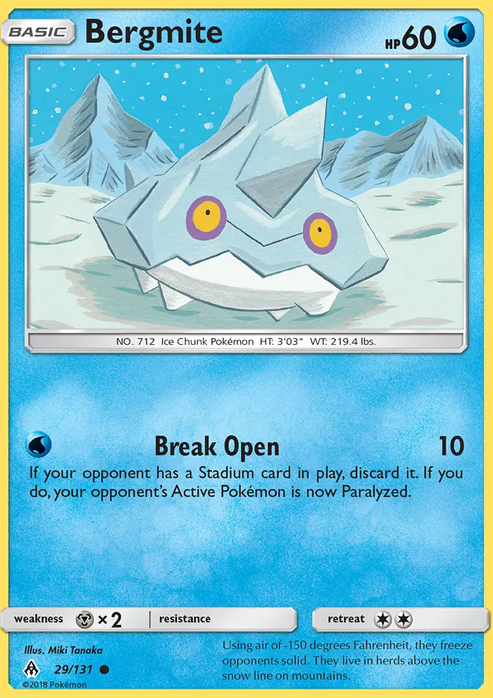 Card image of Bergmite