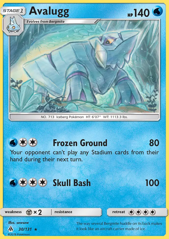 Card image of Avalugg