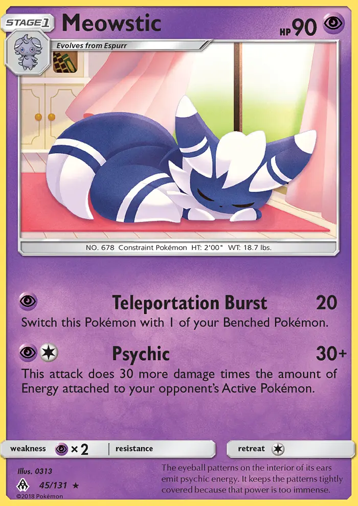 Card image of Meowstic