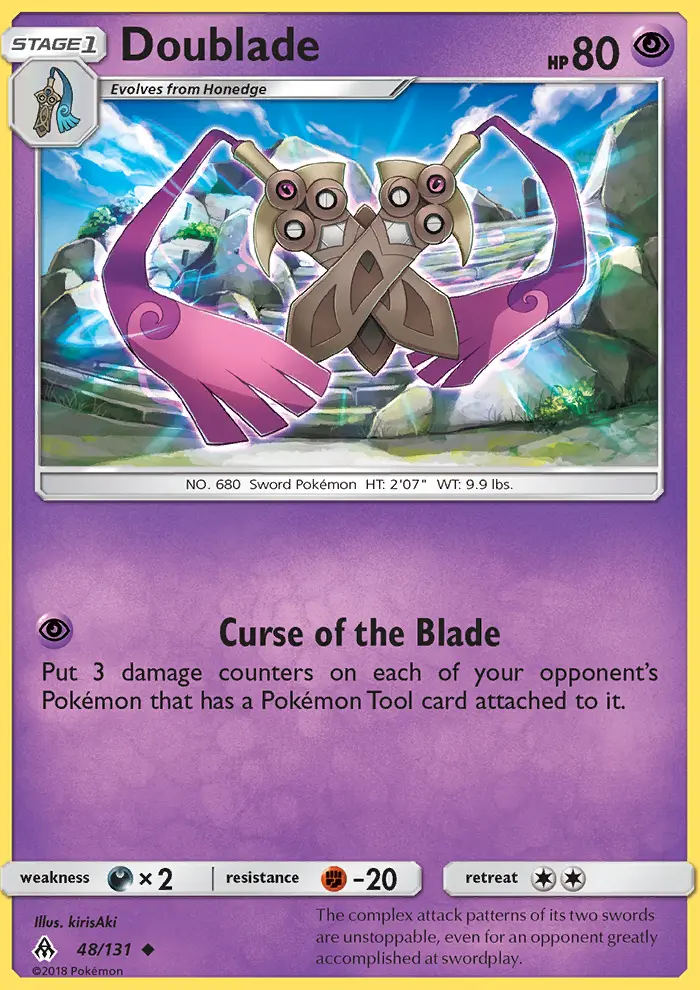Card image of Doublade