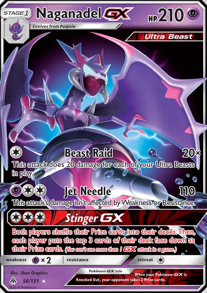 Card image of Naganadel GX