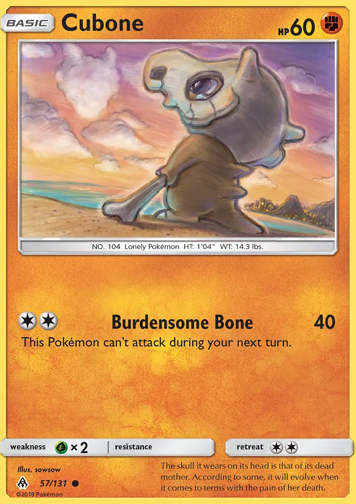 Card image of Cubone