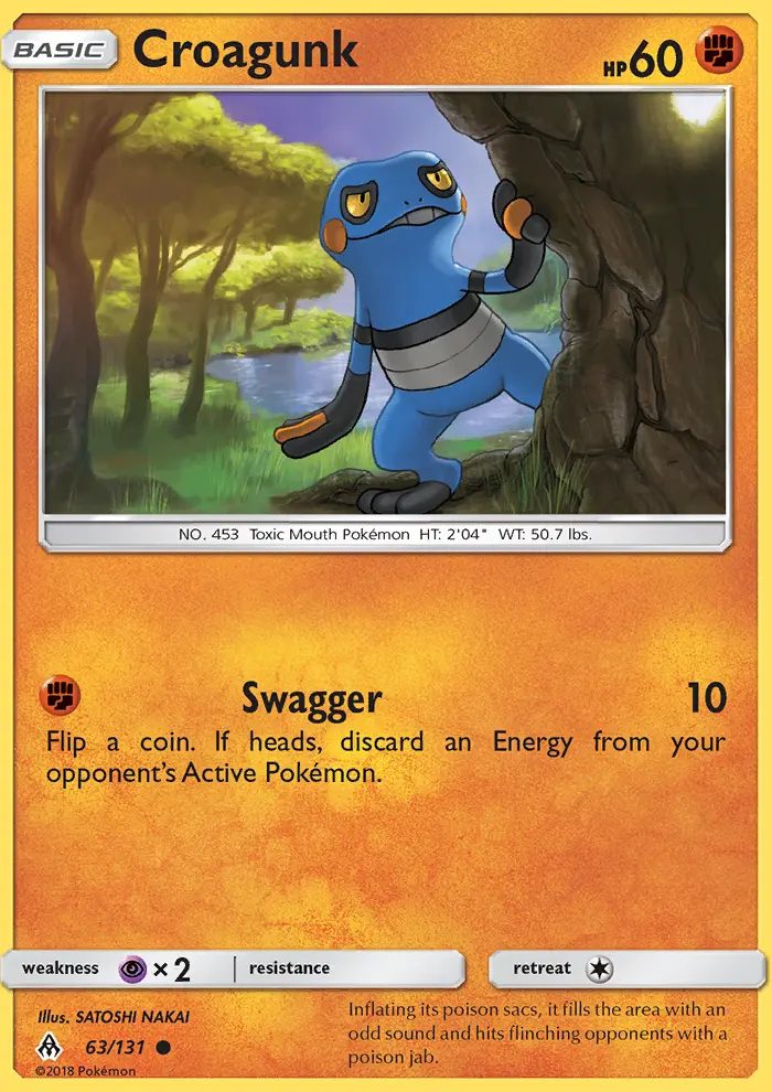 Card image of Croagunk