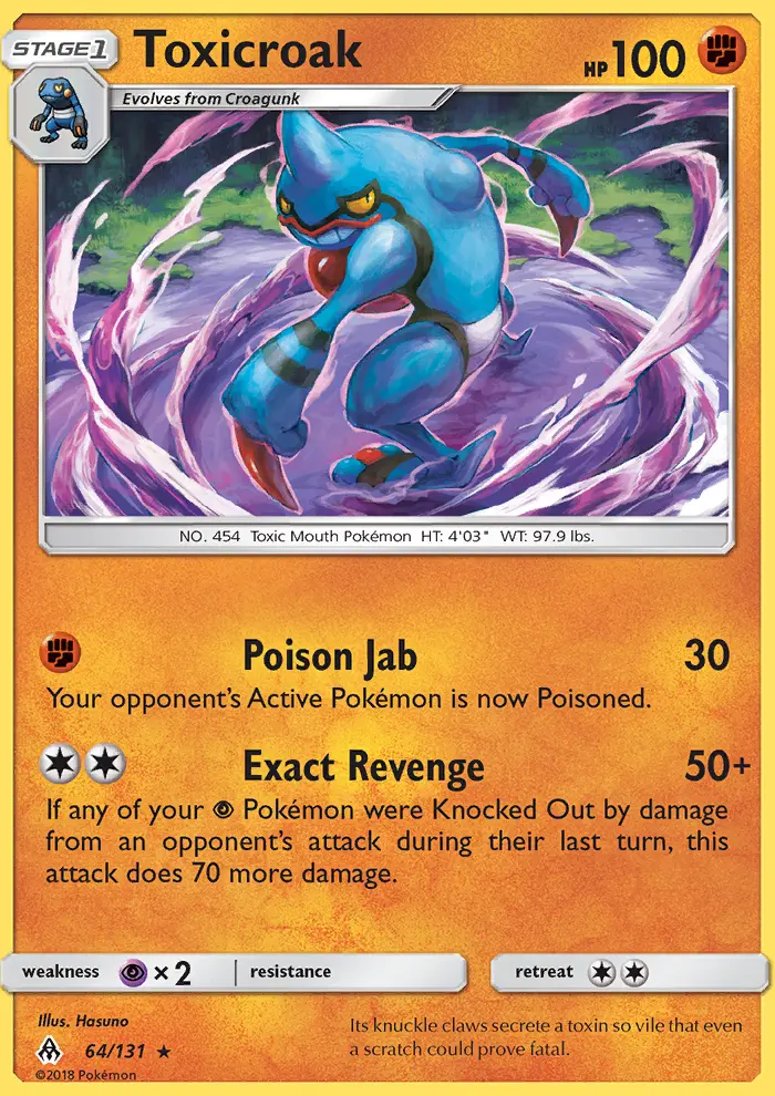 Card image of Toxicroak