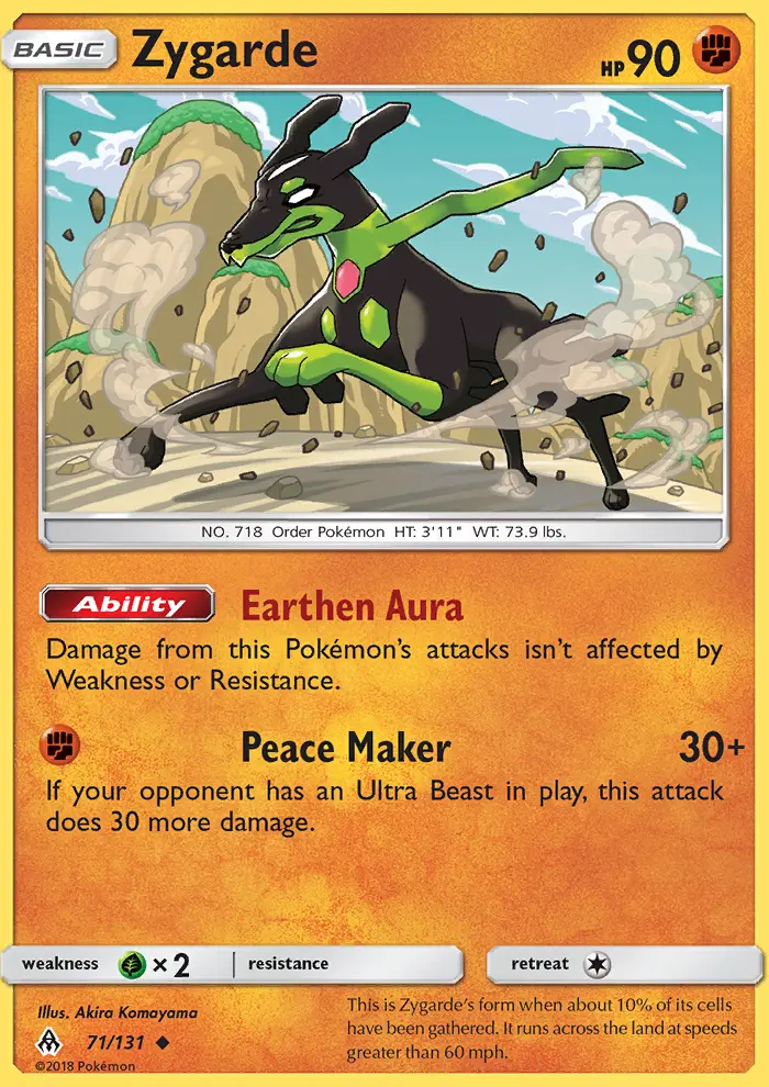 Card image of Zygarde