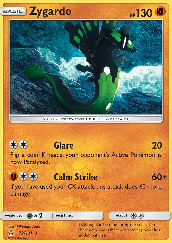 Card image of Zygarde