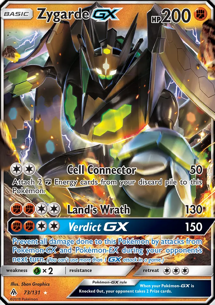 Card image of Zygarde GX