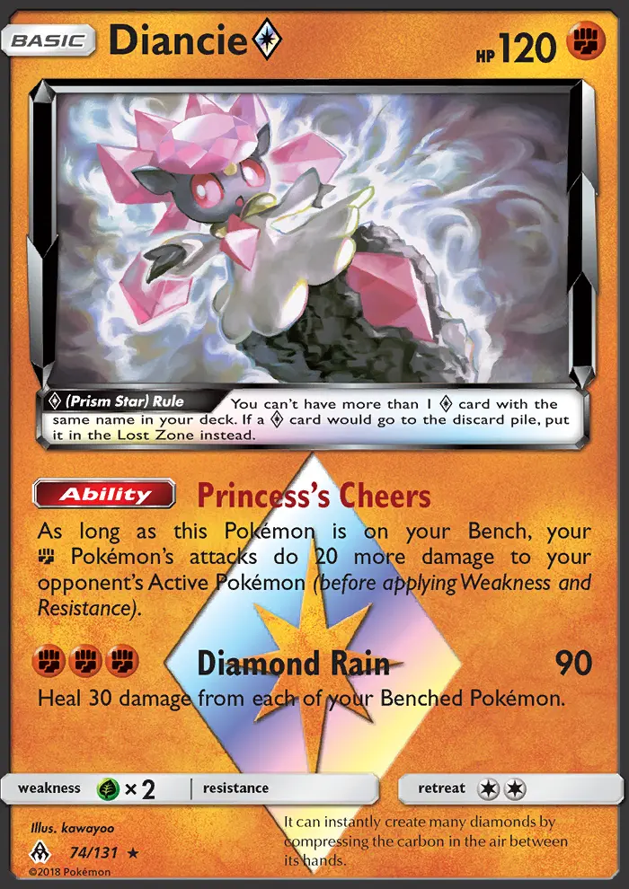 Card image of Diancie ◇