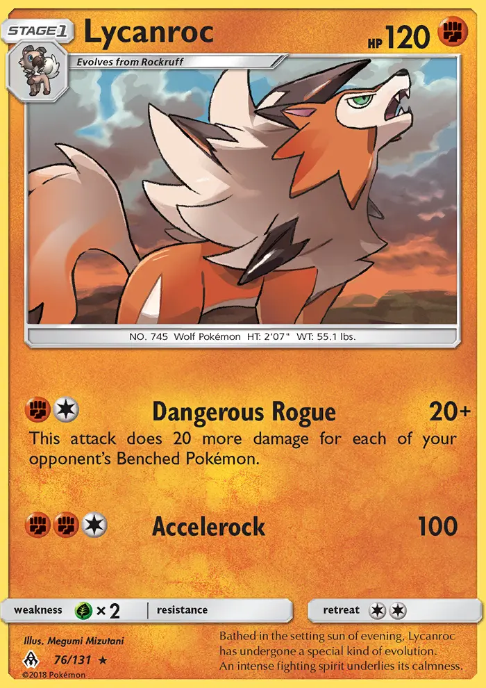 Card image of Lycanroc