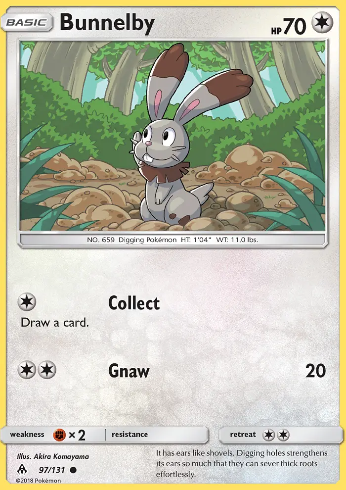 Card image of Bunnelby