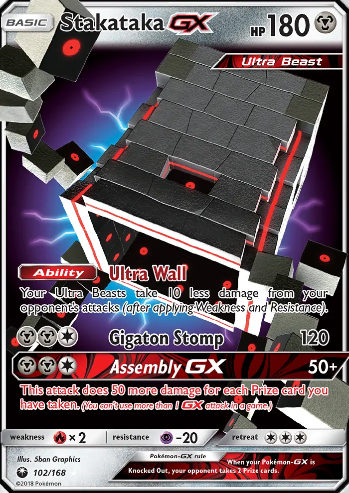 Card image of Stakataka GX