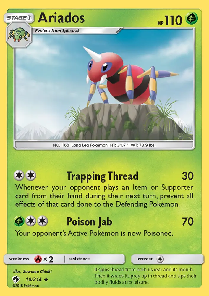 Card image of Ariados