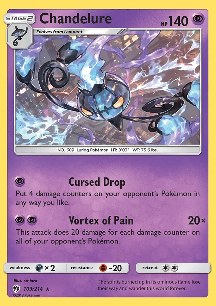 Card image of Chandelure