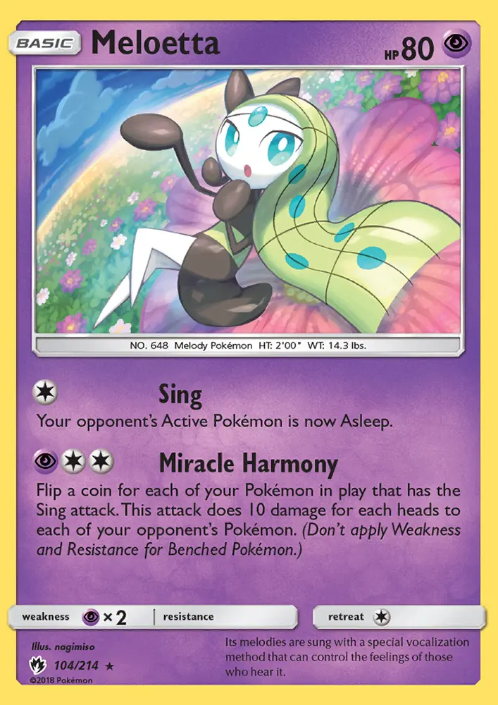 Card image of Meloetta