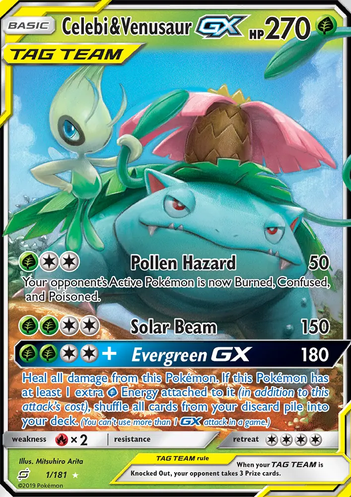 Card image of Celebi & Venusaur GX