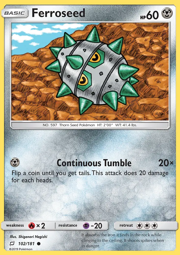 Card image of Ferroseed