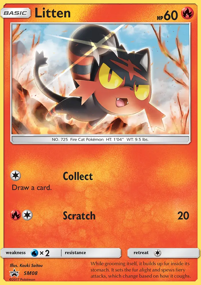 Card image of Litten