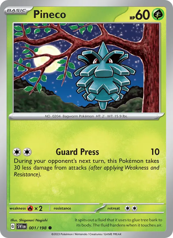 Card image of Pineco