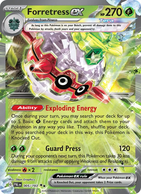 Card image of Forretress ex