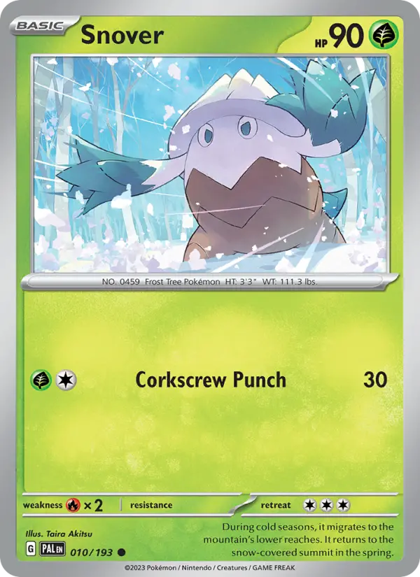 Card image of Snover