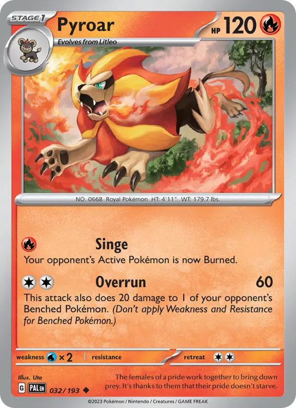Card image of Pyroar