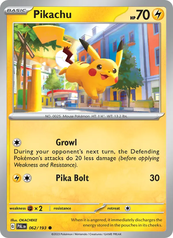 Card image of Pikachu