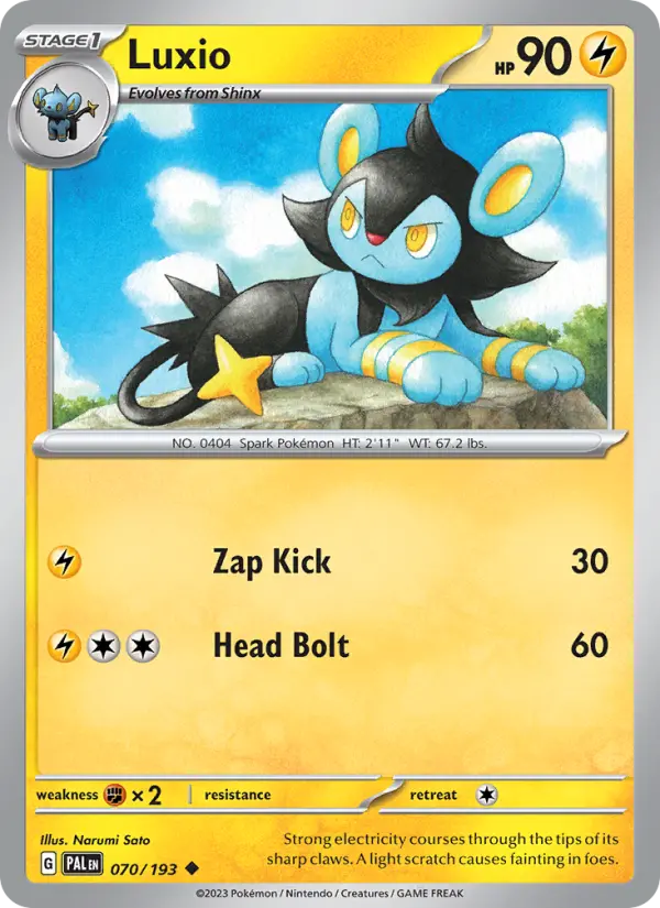 Card image of Luxio