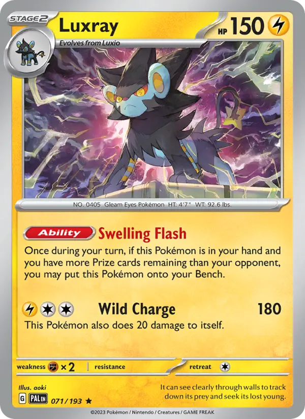 Card image of Luxray